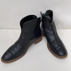 Via Spiga Black Ankle Boots